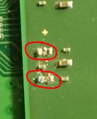 PS3 FAT CECHG03 - Uszkodzone kondensatory przy RSX po zdjęciu IHSA, naprawa?
