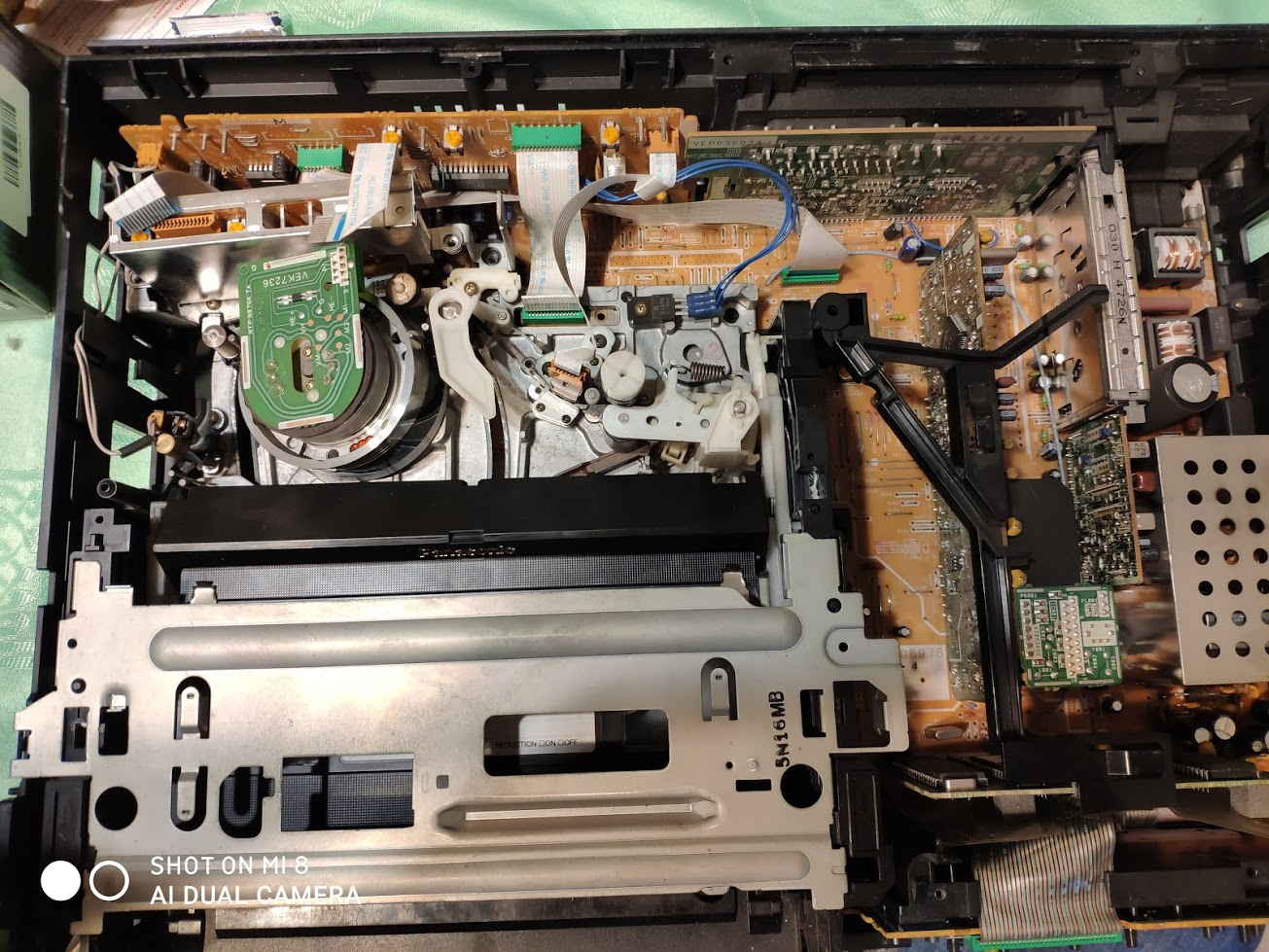 Panasonic DMREZ475V VCR/VHS Repair Error Codes F06, F04,