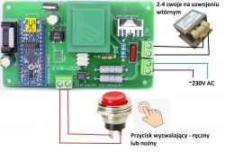 [Sprzedam] Mikroprocesorowy sterownik do zgrzewarki punktowej DIY (BTA16)
