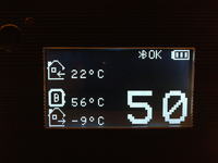 Panel zdalny do odczytu temperatur Panel zdalny do odczytu temperatur