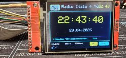 Internet radio and audio file player on ESP32-S3