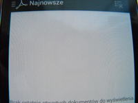 Samsung Galaxy S Advance - Smuga na ekranie Samsung Galaxy S Advance - Smuga na ekranie