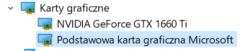 Karta graficzna jest kompatybilna z wersją 4.6 OpenGL a mam wersję 1.1