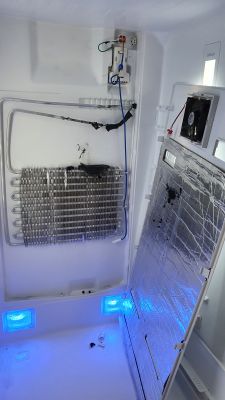 Lodówka Beko CNE520EE0ZGB - kompresor nie załączał się
