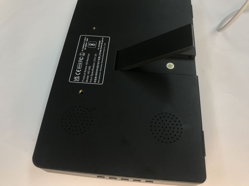 Tiny touchscreen monitor 8" for Raspberry and beyond - tests, energy efficiency