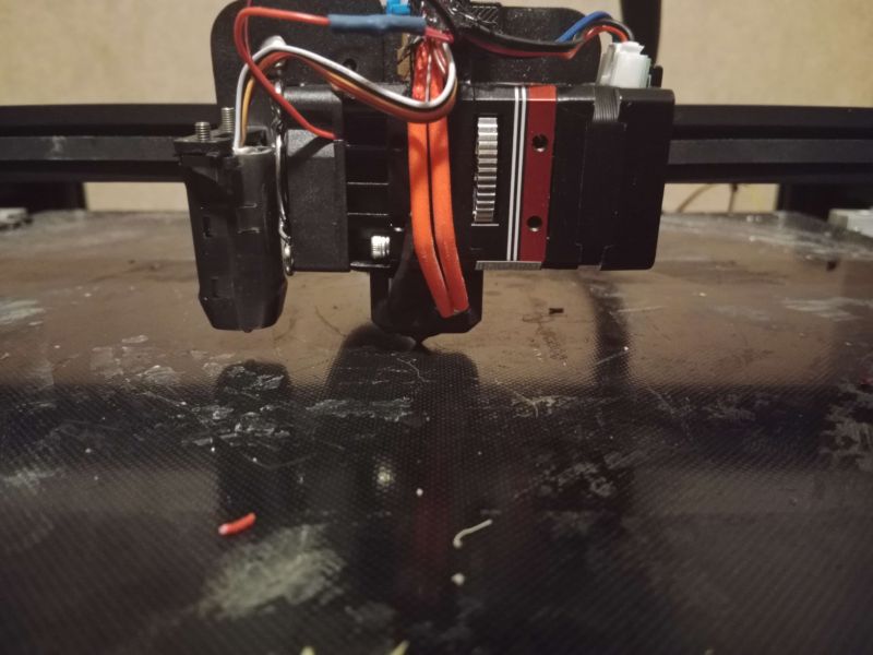 Ender 5 Plus - problemy z PET-G i stosowanie heatbreak