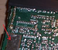 Alan18 z 1991 - słaby odbiór, punkty 32 i 33, C1 33 pF, nadawanie OK, odbiór słaby