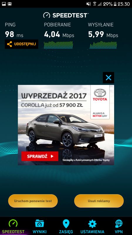 Niska prędkość internetu T-mobile do 20 Mb/s na routerze Huawei B525 - co robić?