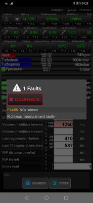 Citroen C4 / DS4 2016 (2.0 HDI 181 km) - błąd P2A00: NOx Sensor - ELM327, FAP i Tunap