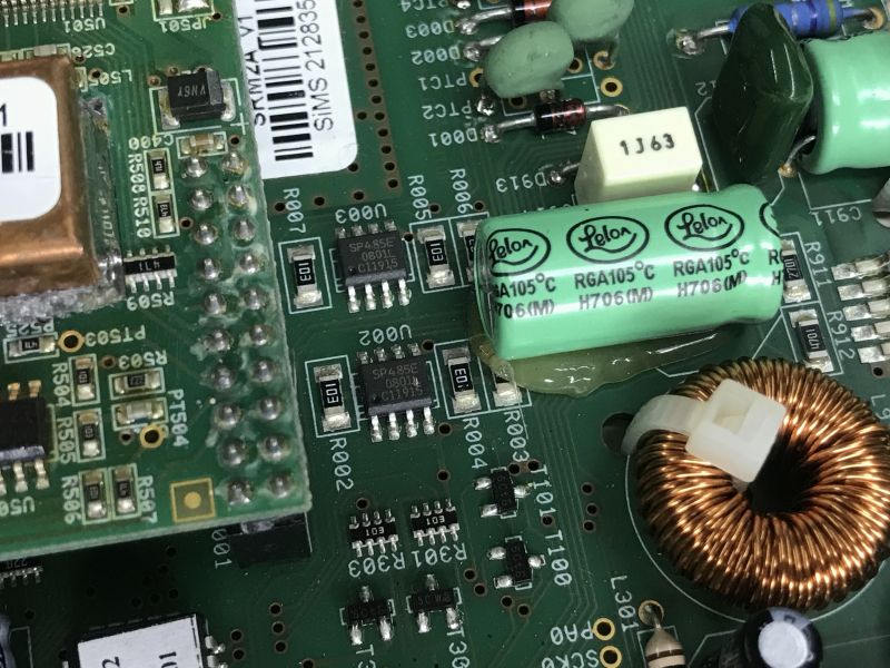 Railway modem module made by Polish company ISM 868 MHz RM-2 - interior and construction