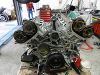 Mercedes E500 W211 2007 - Błąd 1288 czujnika spalania stukowego, rząd 2