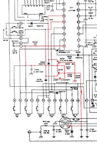 Alan 100 plus - przełącznik kanałów w mikrofonie