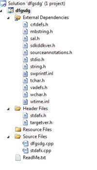Switching from Codeblocks to Visual Studio 2010 Ultimate: File Not Found Error