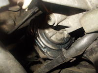 Golf 4 AHF 110 km wyciek płynu chłodniczego pod filtrem oleju.