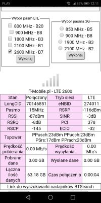 Problem z prędkością internetu LTE od T-Mobile, router B525