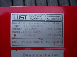 Szukam manuala do falownika LUST FU 3400 - nie mogę znaleźć w Google