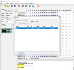 NeoProgrammer 2.2.0.10 Screenshot Screenshot of NeoProgrammer 2.2.0.10 showing detected ZB25VQ16 memory.