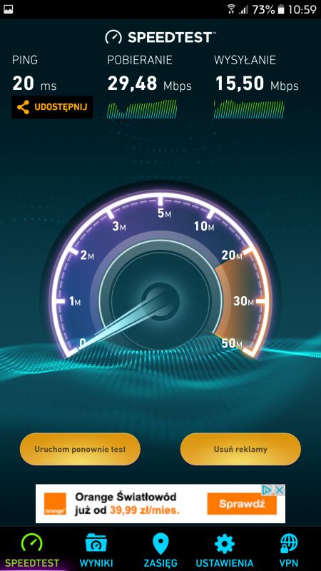 Niska prędkość internetu T-mobile do 20 Mb/s na routerze Huawei B525 - co robić?