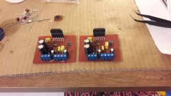 Zestaw dwóch kolumn (kopia Sony SSH-1600) i wzmacniacza stereo na LM3886 Zestaw dwóch kolumn (kopia Sony SSH-1600) i wzmacniacza stereo na LM3886