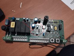 Spalony rezystor 680 ohm w centrali Nice A400 - szukam zamiennika lub leżaka magazynowego