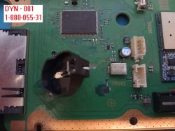 PS3 Slim/Cech-2004A/DYN-001/1-880-055-31 - Poszukiwany schemat i miejsce lutowania + baterii RTC 3V