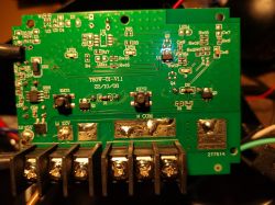 Main board of a Wi-Fi transformer with visible connectors and electronic components.