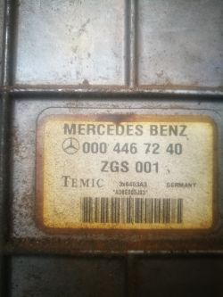 Unimog - identyfikacja spalonych elementów sterownika silnika