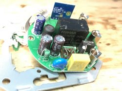 Interior of AVATTO N-WOT10-EU-W Power Socket Interior of the AVATTO N-WOT10-EU-W power socket with visible electronic components