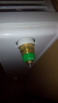 Replacing the Danfoss thermostatic insert