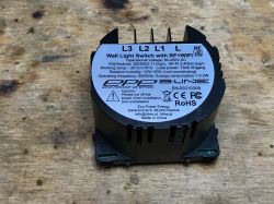 [ESP8285] Dwuczęściowy włącznik smart z WiFi i RF433 B-line BL-1100522