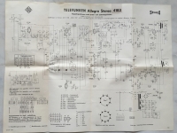 Przydźwięk sieciowy, odbiornik radiowy Telefunken Allegro 4183W Przydźwięk sieciowy, odbiornik radiowy Telefunken Allegro 4183W