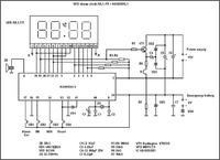 Schemat zegara rosyjskiego Elektronika 6.31 - poszukiwany schemat