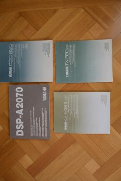 [Sprzedam] Zestaw Yamaha DSP-A2070, Tuner TX-950, Cassette KX-W362, CD CDC-835