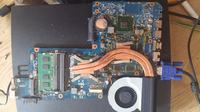 Toshiba c875 - Wyłącza się po minucie. Brak obrazu