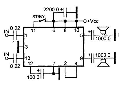 TDA1518q poszukuję wzoru płytki.