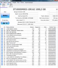 Seagate ST1000DM003 - Ocena parametrów SMART, czy dysk jest w dobrym stanie?