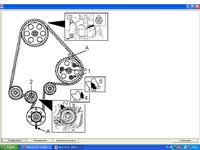 Astra f 1,7D - Ustawienie walu korbowego przy rozrządzie - zrobione :D