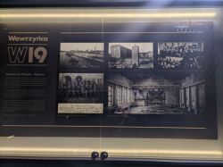 Prezentacja historyczna o Elektrowni Miejskiej Wawrzyniec z fotografiami i tekstem.