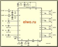 Pioneer PAL007B czy da się zmostkować? (TDA7560) Pioneer PAL007B czy da się zmostkować? (TDA7560)