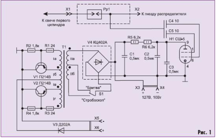 Стробоскоп ас 2 схема