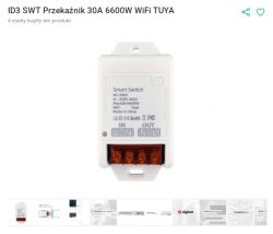 [BK7231N/CB2S] Smart switch 30A 6600W - WL-SW01 - SWT063 - zmiana firmware