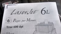 HP Laser Jet 6L - Jak usunąć czarne plamy na wydrukach?