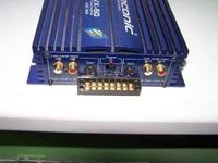 Wzmacniacz samochodowy na zasilaczu komputerowym500W 12v-20A