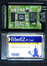 Jak dorobić kabelek do sieciówki PCMCIA Micronet SP160A 10/100Mbps?
