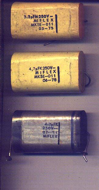 Kupie kondensatory 3,3...4,7uF
