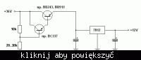 Jak obniżyć 36V do 12V używając stabilizatora 7812? Czy 1V więcej zaszkodzi?