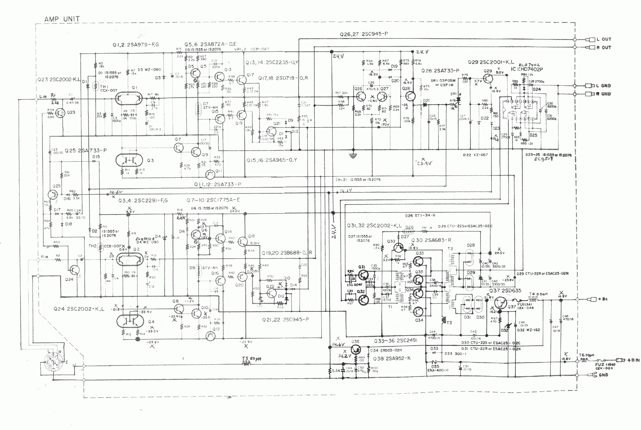 Pioneer gm 920 схема