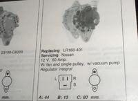 Podłączenie alternatora z nissana cherry do traktora.