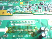 Brak tasiemki matryca-sterownik benq q7t3