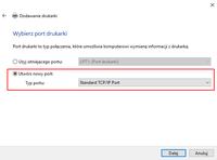 Instalacja drukarki OKI 3320 na Windows 10 z użyciem przejściówki USB do LPT